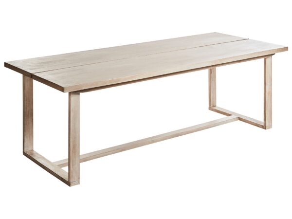 Stół ogrodowy AZZANELLO 230 cm 100 cm Drewno akacjowe Jasnobrązowy