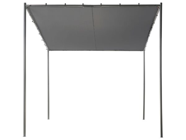 Pawilon ogrodowy VIMINO Metal 282 cm 294 cm Ciemnoszary