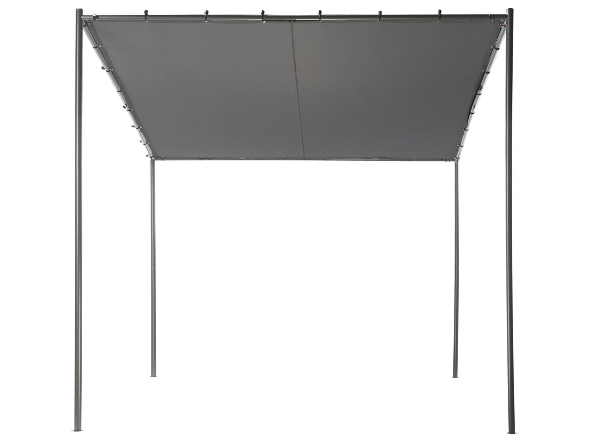 Pawilon ogrodowy VIMINO Metal 282 cm 294 cm Ciemnoszary