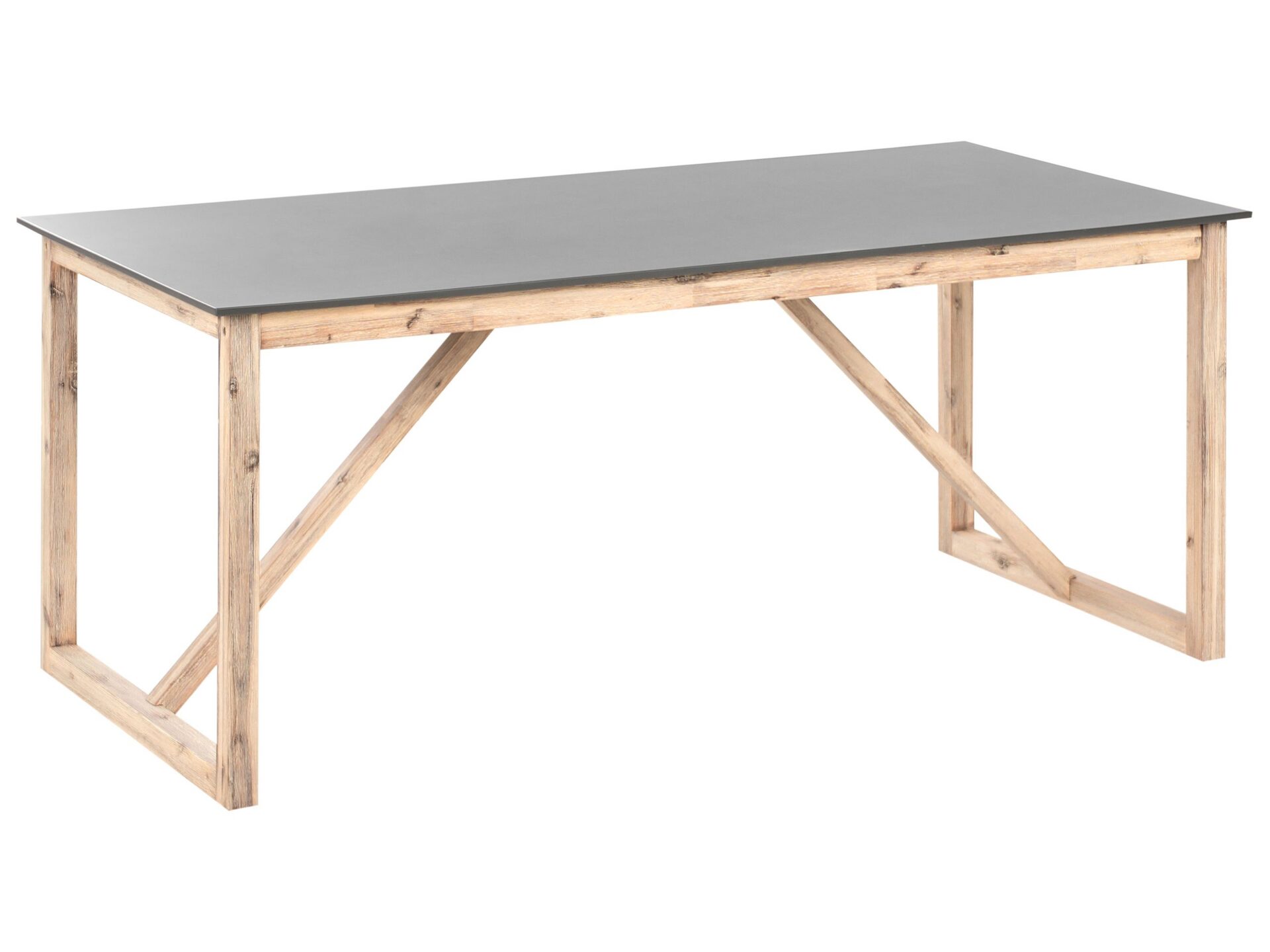 Stół ogrodowy NOTTERI 180 cm 90 cm Beton Szary