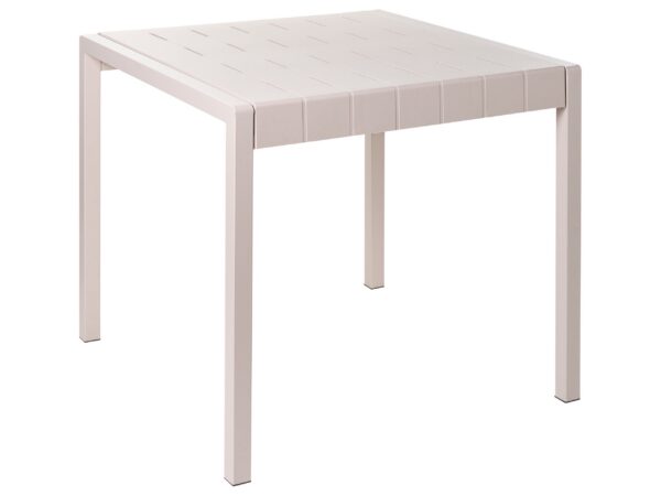 Stół ogrodowy BARTICA 81 cm 84 cm Beżowy