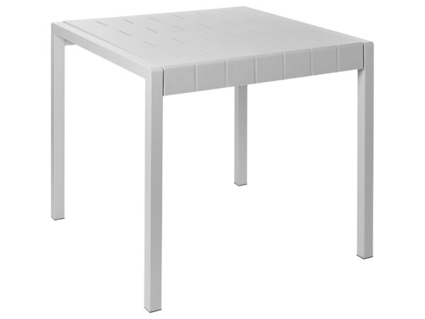 Stół ogrodowy BARTICA 81 cm 84 cm Szary