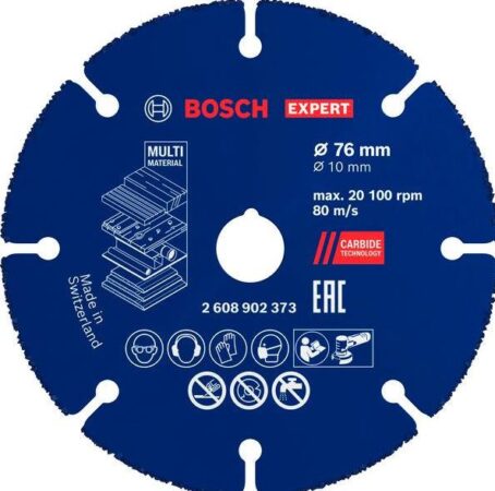TARCZA TNĄCA WĘGLIKOWA EXPERT MULTI MATERIAL 76MM