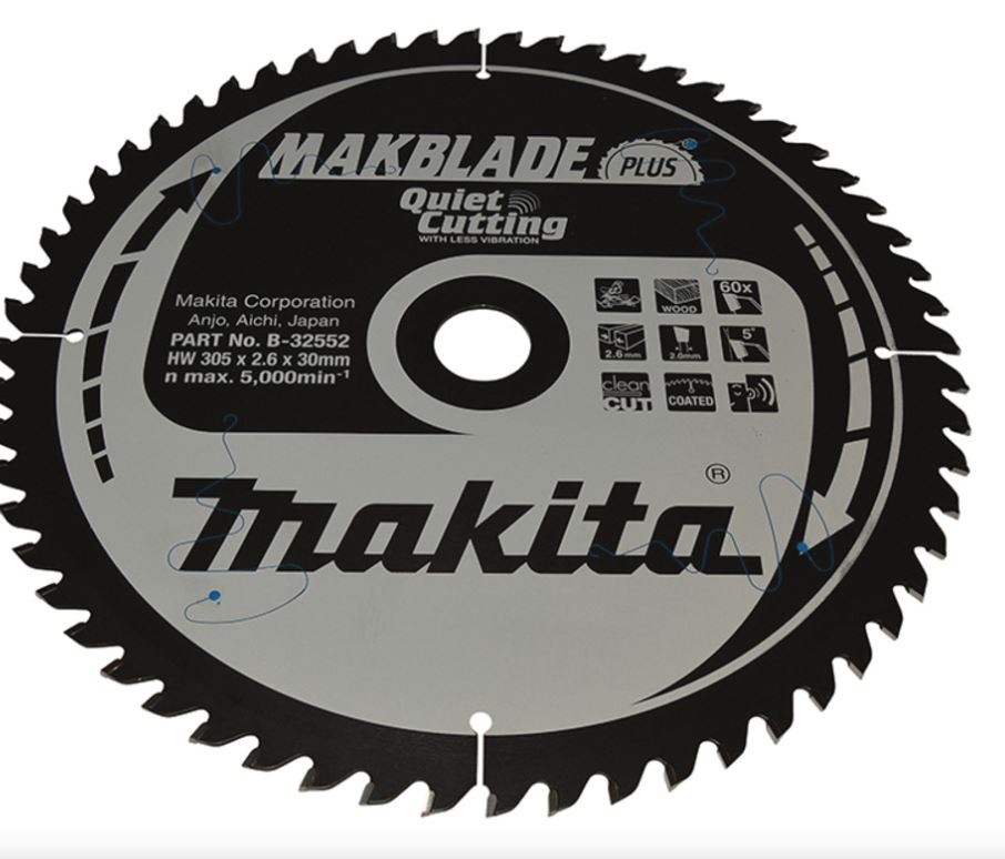 PIŁA SPIEKOWA DO DREWNA MAKBLADE T.C.T 305*30MM 60Z