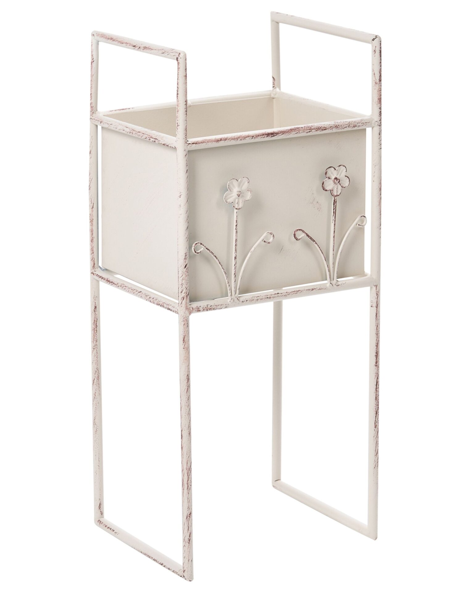 Kwietnik LUPINE 22 cm Metal Beżowy