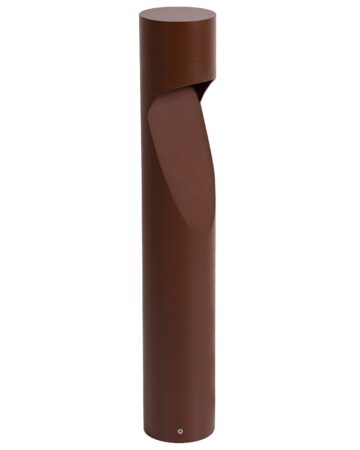 Lampa ogrodowa słupek LED CAROI Brązowy