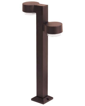 Lampa ogrodowa słupek LED TORDERA Brązowy